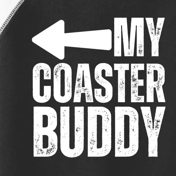 My Coaster Buddy Set 2/2 Pointing Left Roller Coaster Toddler Fine Jersey T-Shirt