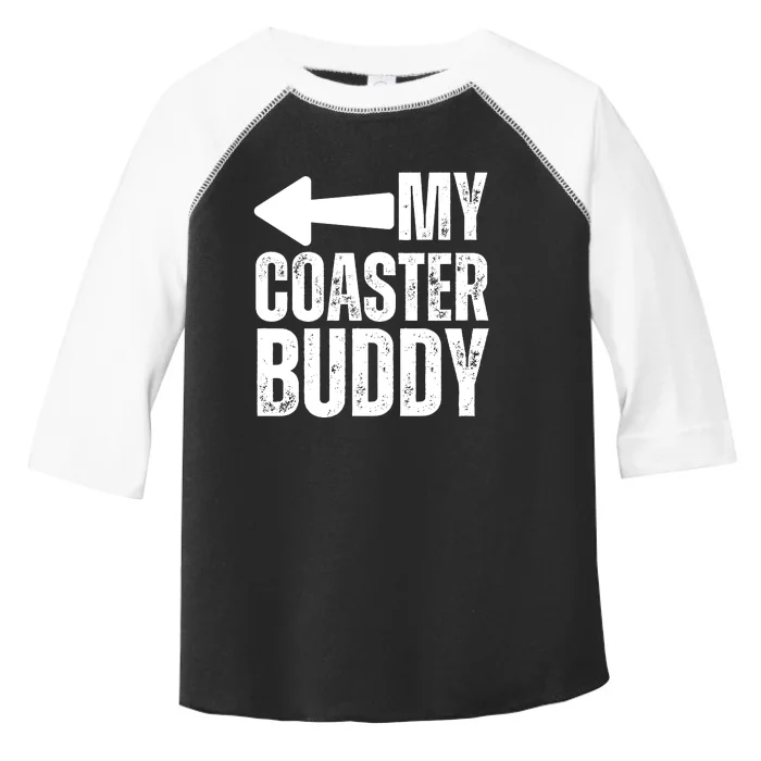 My Coaster Buddy Set 2/2 Pointing Left Roller Coaster Toddler Fine Jersey T-Shirt