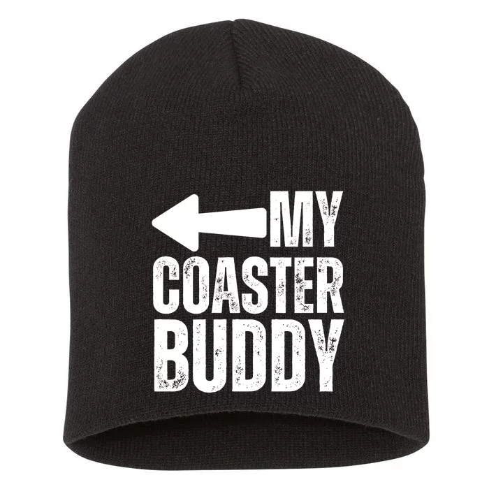 My Coaster Buddy Set 2/2 Pointing Left Roller Coaster Short Acrylic Beanie