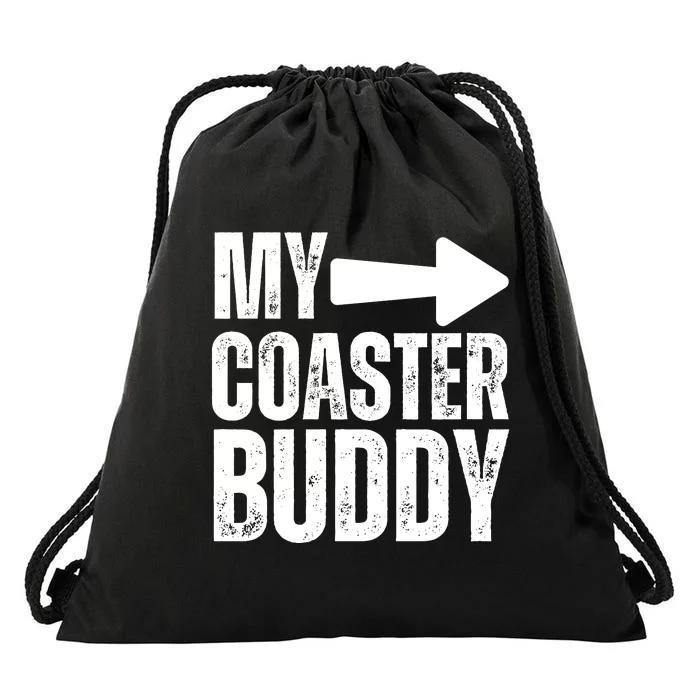 My Coaster Buddy Set 1/2 Pointing Right Roller Coaster Drawstring Bag