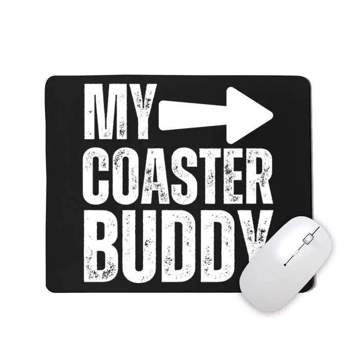 My Coaster Buddy Set 1/2 Pointing Right Roller Coaster Mousepad