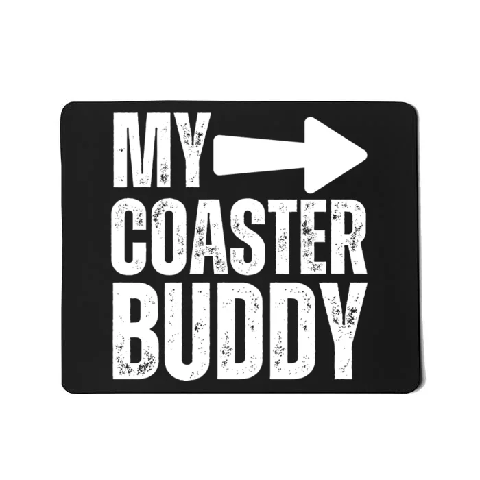 My Coaster Buddy Set 1/2 Pointing Right Roller Coaster Mousepad