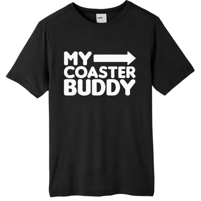 My Coaster Buddy Set 12 Pointing Right Roller Coaster ChromaSoft Performance T-Shirt