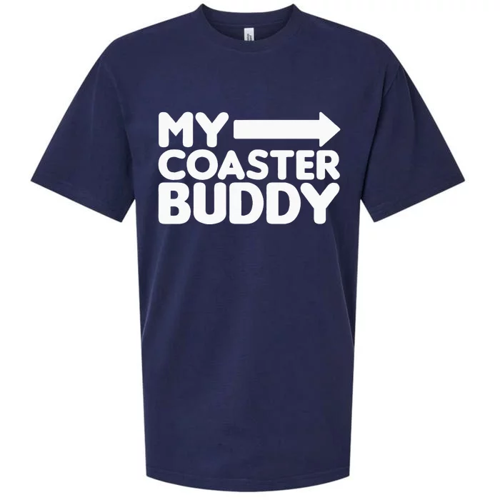 My Coaster Buddy Set 12 Pointing Right Roller Coaster Sueded Cloud Jersey T-Shirt