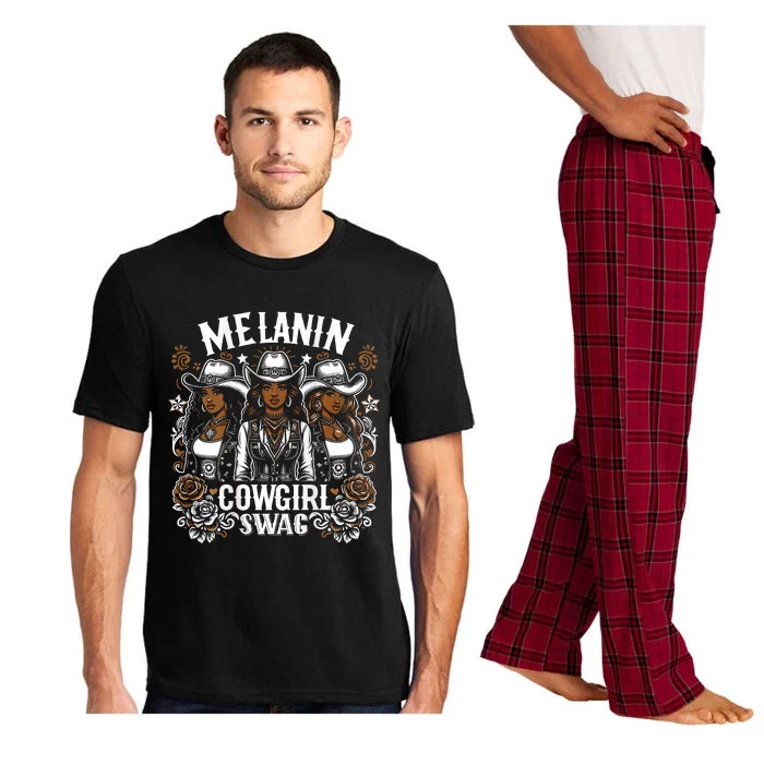 Melanin Cowgirls Black History African Melanin Cowgirl Swag Pajama Set