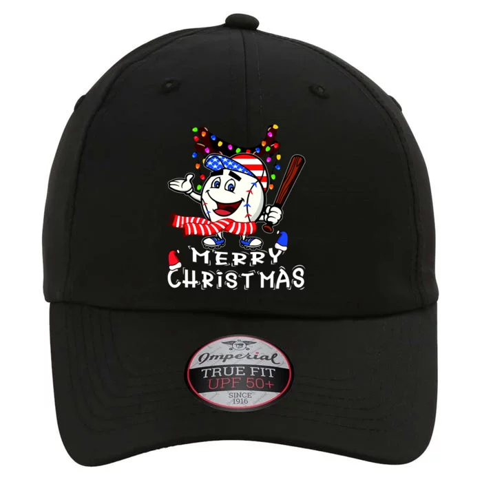 Merry Christmas Baseball Player The Original Performance Cap