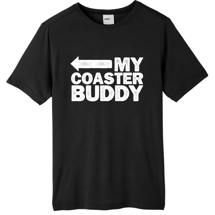 My Coaster Buddy Set 12 Pointing Right Roller Coaster ChromaSoft Performance T-Shirt