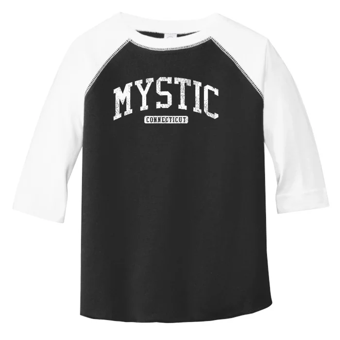 Mystic Connecticut Ct Js03 Vintage Toddler Fine Jersey T-Shirt