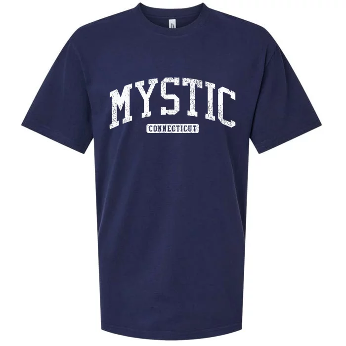 Mystic Connecticut Ct Js03 Vintage Sueded Cloud Jersey T-Shirt