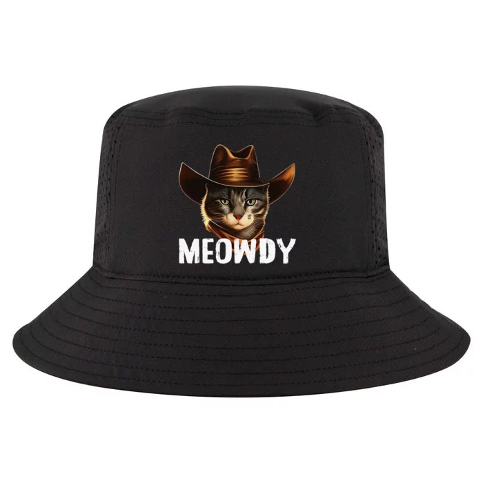 Meowdy Cat Cow Funny Cat Meme Cool Comfort Performance Bucket Hat