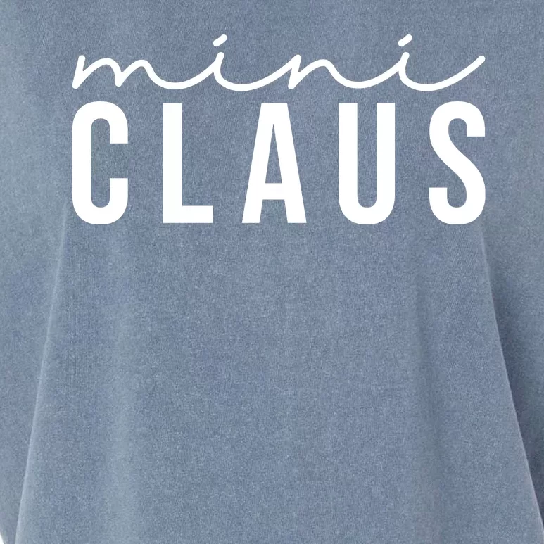 Mini Claus Cute Christmas Garment-Dyed Women's Muscle Tee