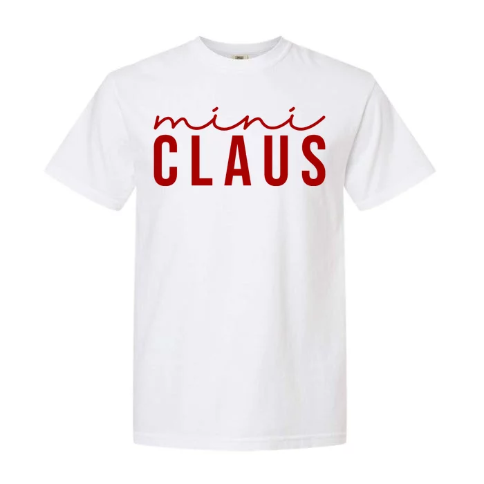 Mini Claus Cute Christmas Garment-Dyed Heavyweight T-Shirt