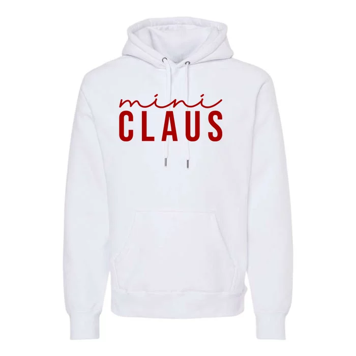 Mini Claus Cute Christmas Premium Hoodie