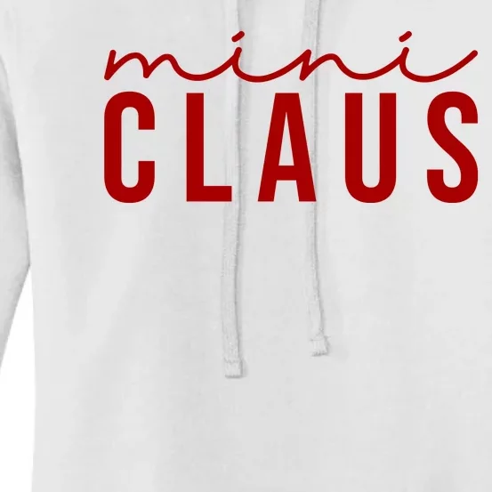 Mini Claus Cute Christmas Women's Pullover Hoodie