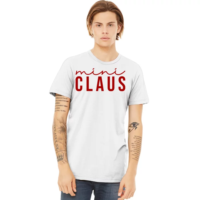 Mini Claus Cute Christmas Premium T-Shirt