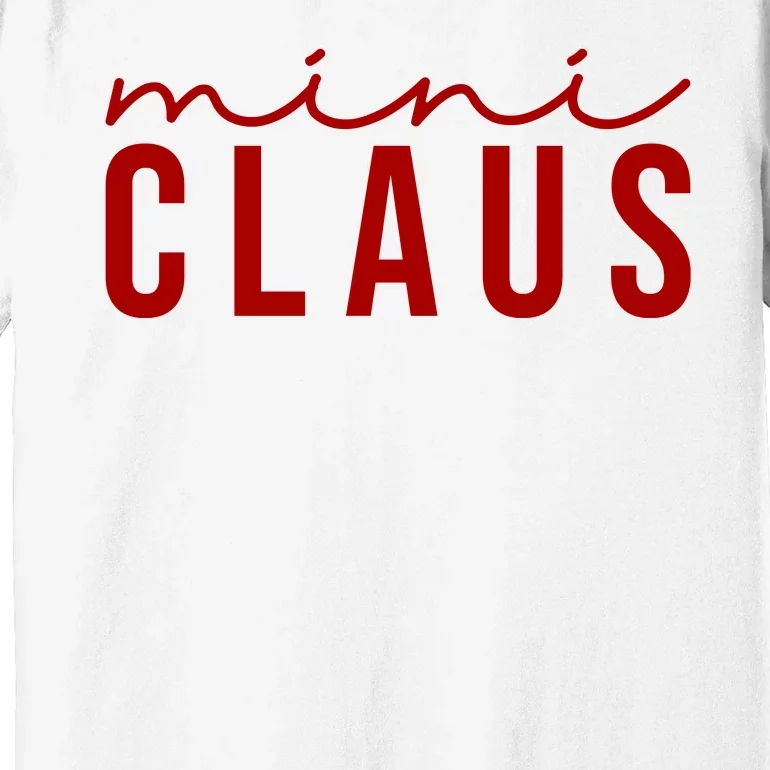 Mini Claus Cute Christmas Premium T-Shirt