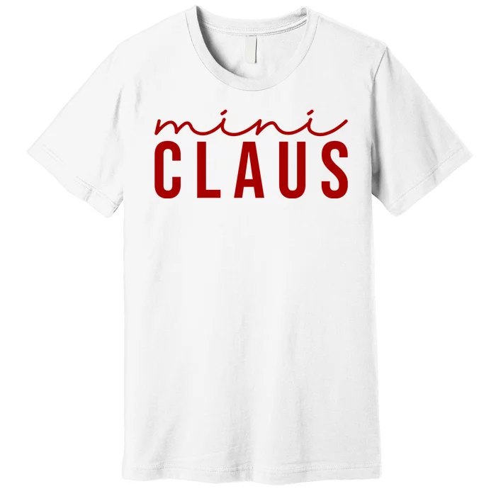 Mini Claus Cute Christmas Premium T-Shirt