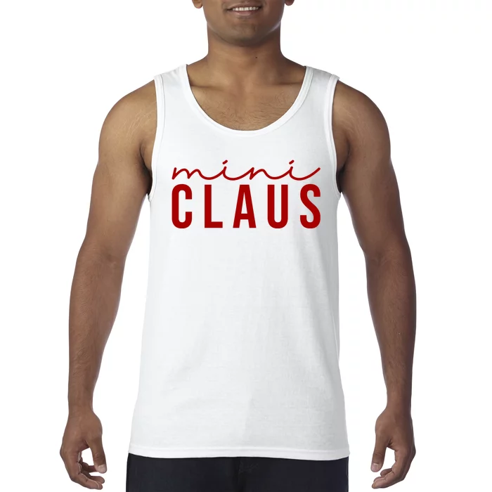 Mini Claus Cute Christmas Tank Top