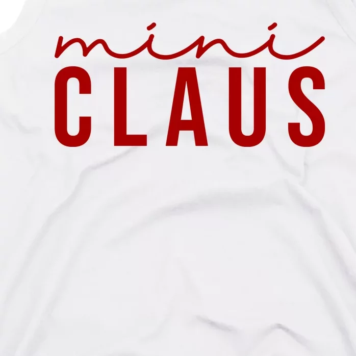 Mini Claus Cute Christmas Tank Top