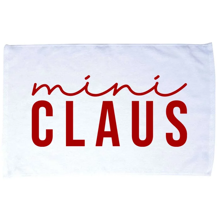 Mini Claus Cute Christmas Microfiber Hand Towel