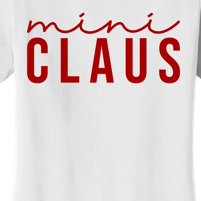 Mini Claus Cute Christmas Women's T-Shirt