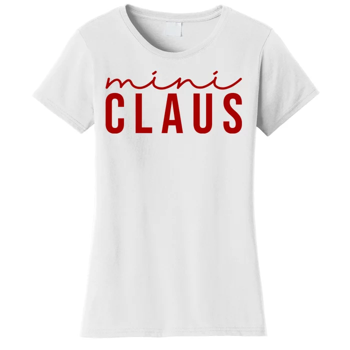 Mini Claus Cute Christmas Women's T-Shirt