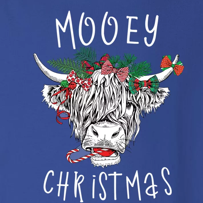 Mooey Christmas Cow Farmer Cow Farm Clothes Gift Toddler Long Sleeve Shirt