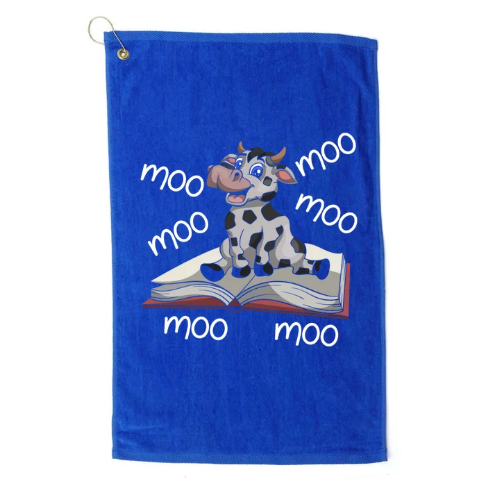 Moo Cow Cool Gift Platinum Collection Golf Towel