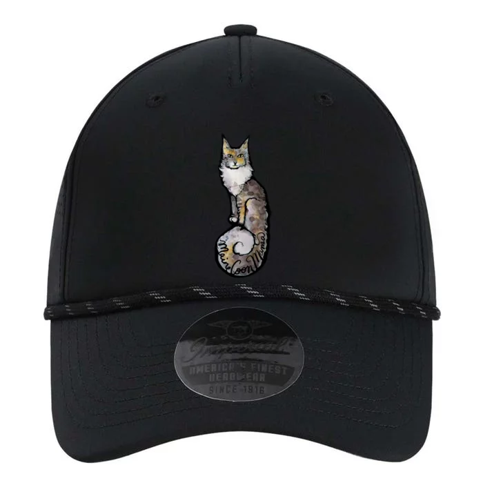 Maine Coon Cat Dilute Calico Maine Coon Mama Great Gift Performance The Dyno Cap