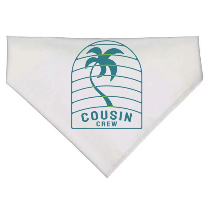 Matching Cousin Crew Family Vacation Road Trip Cousins Gift USA-Made Doggie Bandana