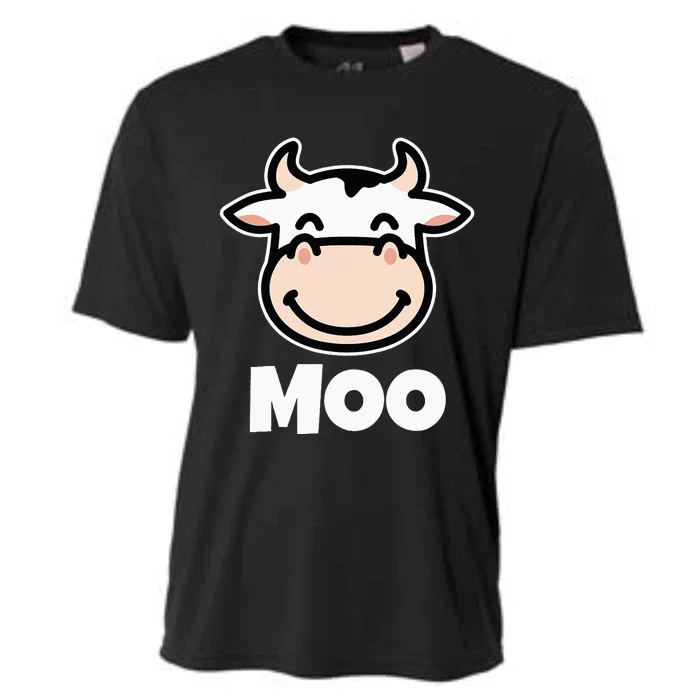 MOO Cows Cow Lover Cooling Performance Crew T-Shirt