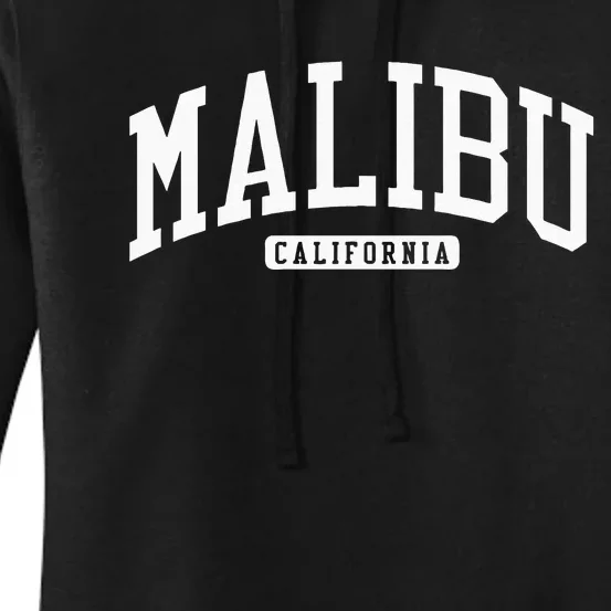 Malibu California CA College Women's Pullover Hoodie