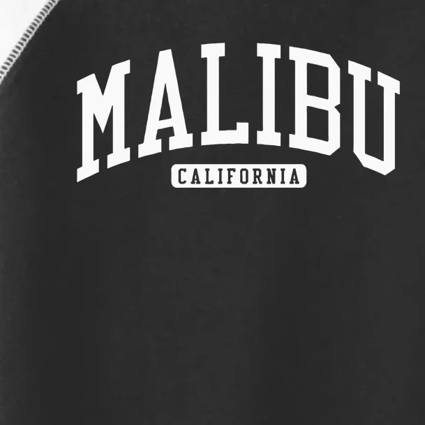 Malibu California CA College Toddler Fine Jersey T-Shirt