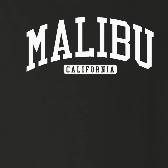 Malibu California CA College Toddler Long Sleeve Shirt