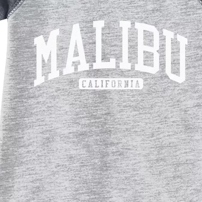 Malibu California CA College Infant Baby Jersey Bodysuit