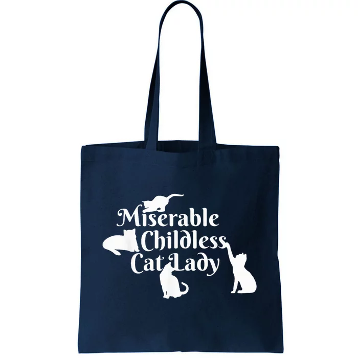 Miserable Childless Cat Lady Madam President 2024 Tote Bag