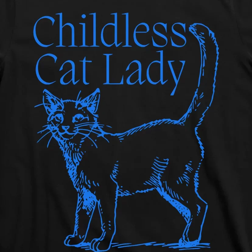 Meidastouch Childless Cat Lady T-Shirt