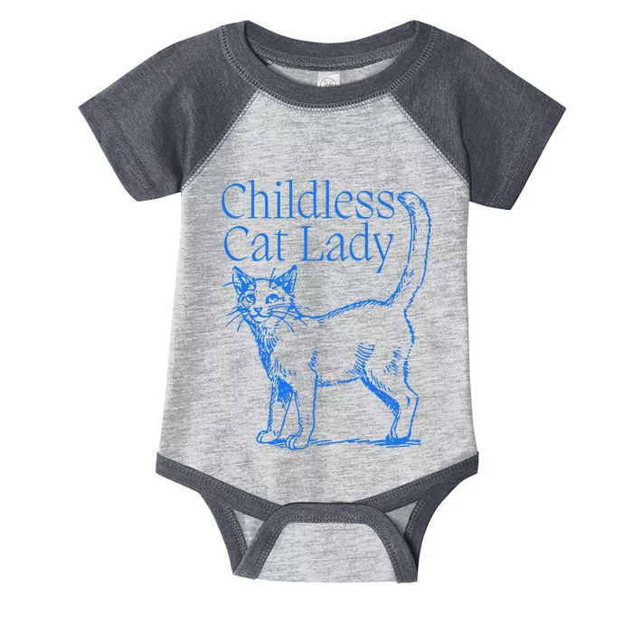 Meidastouch Childless Cat Lady Infant Baby Jersey Bodysuit