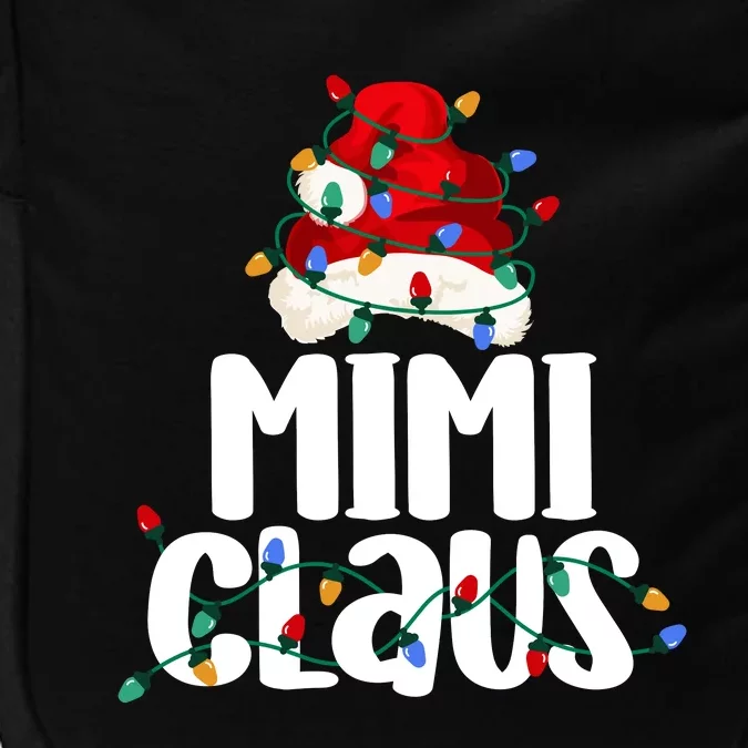 Mimi Claus Christmas Lights Pajama Family Matching Impact Tech Backpack