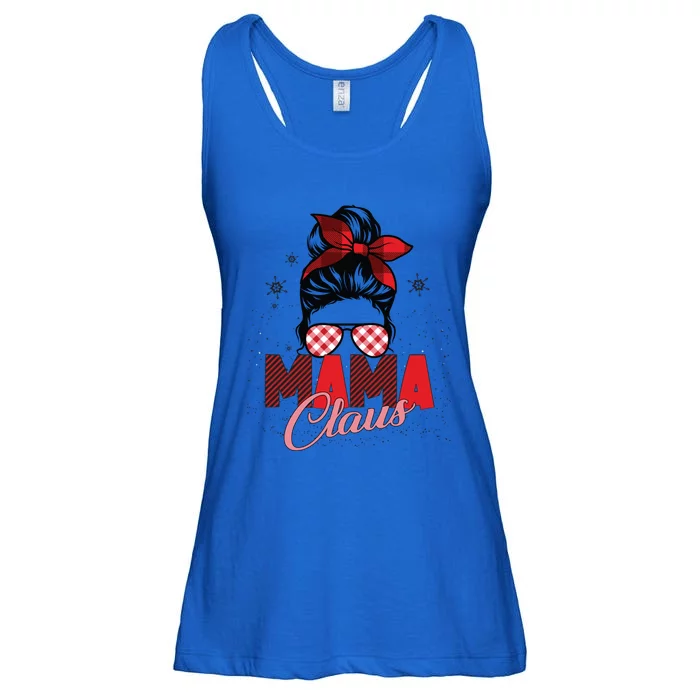 Mama Claus Christmas Costume Team Santa Elf Matching Family Gift Ladies Essential Flowy Tank