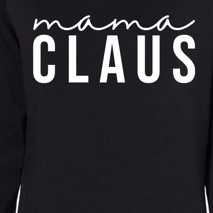 Mama Claus Christmas Holiday Womens California Wash Sweatshirt