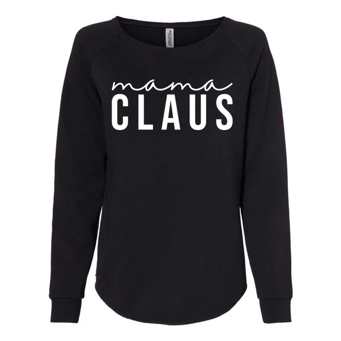 Mama Claus Christmas Holiday Womens California Wash Sweatshirt