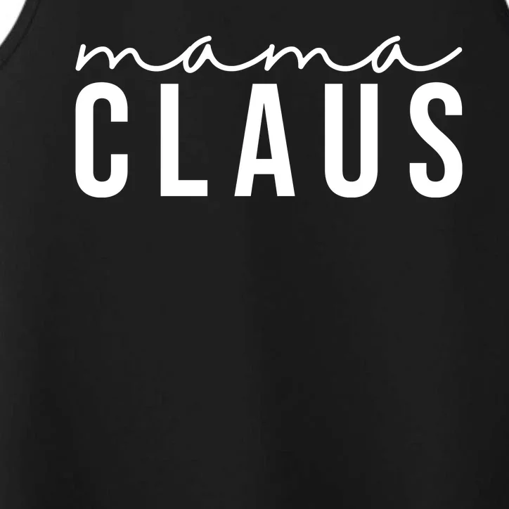 Mama Claus Christmas Holiday Performance Tank