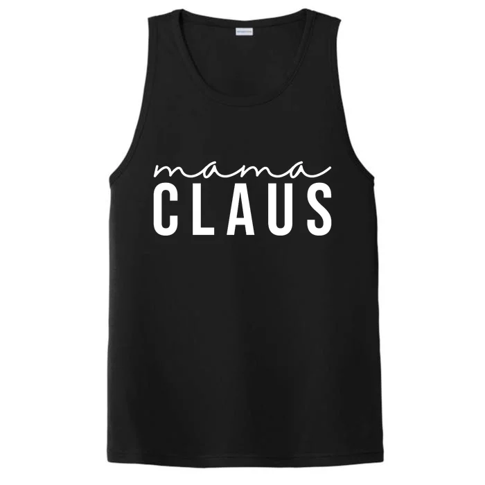 Mama Claus Christmas Holiday Performance Tank