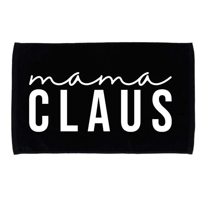 Mama Claus Christmas Holiday Microfiber Hand Towel