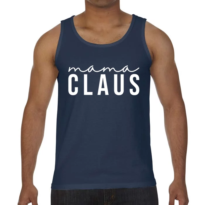 Mama Claus Christmas Holiday Comfort Colors® Tank Top