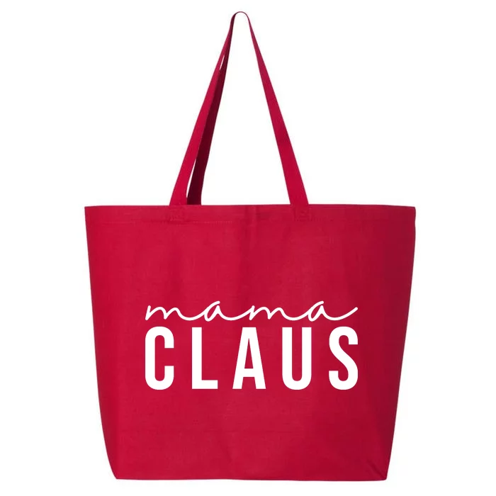 Mama Claus Christmas Holiday 25L Jumbo Tote