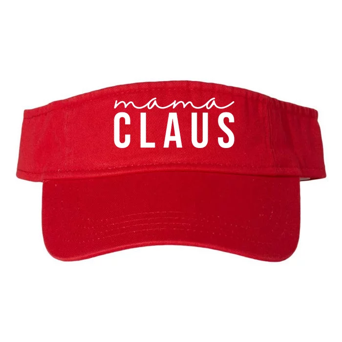 Mama Claus Christmas Holiday Valucap Bio-Washed Visor