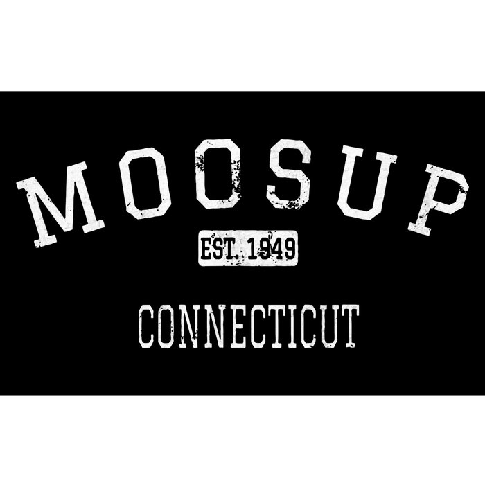 Moosup Connecticut Ct Vintage Bumper Sticker