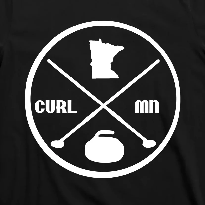 Mn Curling Cute Gift Minnesota Curling Gift T-Shirt